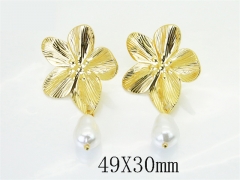 HY Wholesale Earrings Jewelry 316L Stainless Steel Earrings Jewelry-HY12E0482KL