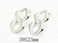 HY Wholesale Earrings Jewelry 316L Stainless Steel Earrings Jewelry-HY30E2511MV