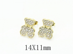 HY Wholesale Earrings Jewelry 316L Stainless Steel Earrings Jewelry-HY30E2614ML