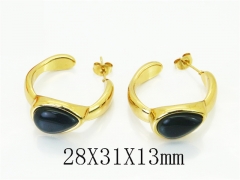 HY Wholesale Earrings Jewelry 316L Stainless Steel Earrings Jewelry-HY80E1885OG