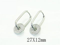 HY Wholesale Earrings Jewelry 316L Stainless Steel Earrings Jewelry-HY51E0596NW