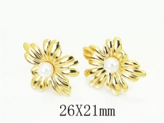 HY Wholesale Earrings Jewelry 316L Stainless Steel Earrings Jewelry-HY60E2158DJL