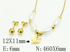 HY Wholesale Jewelry Set 316L Stainless Steel jewelry Set Fashion Jewelry-HY91S1868OX