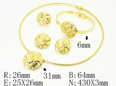 HY Wholesale Jewelry Set 316L Stainless Steel jewelry Set Fashion Jewelry-HY50S0769JIE