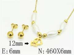 HY Wholesale Jewelry Set 316L Stainless Steel jewelry Set Fashion Jewelry-HY91S1861OX