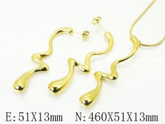 HY Wholesale Jewelry Set 316L Stainless Steel jewelry Set Fashion Jewelry-HY32S0263HJL