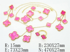 HY Wholesale Jewelry Set 316L Stainless Steel jewelry Set Fashion Jewelry-HY35S0129JLZ