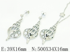 HY Wholesale Jewelry Set 316L Stainless Steel jewelry Set Fashion Jewelry-HY30S0295HNS