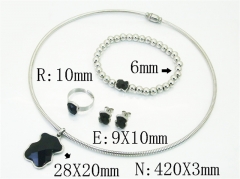 HY Wholesale Jewelry Set 316L Stainless Steel jewelry Set Fashion Jewelry-HY02S2921IOZ