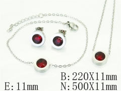 HY Wholesale Jewelry Set 316L Stainless Steel jewelry Set Fashion Jewelry-HY59S2645HYY