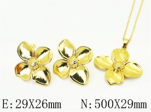 HY Wholesale Jewelry Set 316L Stainless Steel jewelry Set Fashion Jewelry-HY62S0613ME