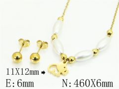 HY Wholesale Jewelry Set 316L Stainless Steel jewelry Set Fashion Jewelry-HY91S1863OY