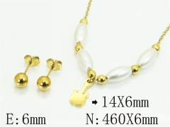 HY Wholesale Jewelry Set 316L Stainless Steel jewelry Set Fashion Jewelry-HY91S1872OW