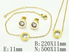 HY Wholesale Jewelry Set 316L Stainless Steel jewelry Set Fashion Jewelry-HY59S2646HHB