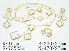 HY Wholesale Jewelry Set 316L Stainless Steel jewelry Set Fashion Jewelry-HY35S0122JLB