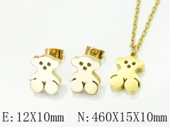 HY Wholesale Jewelry Set 316L Stainless Steel jewelry Set Fashion Jewelry-HY80S0207MX