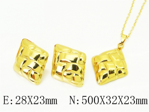 HY Wholesale Jewelry Set 316L Stainless Steel jewelry Set Fashion Jewelry-HY62S0614MR