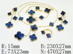 HY Wholesale Jewelry Set 316L Stainless Steel jewelry Set Fashion Jewelry-HY35S0136JLQ