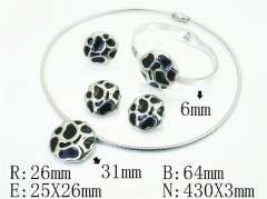 HY Wholesale Jewelry Set 316L Stainless Steel jewelry Set Fashion Jewelry-HY50S0768JYY