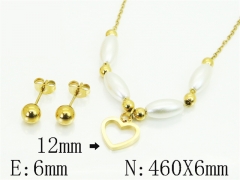 HY Wholesale Jewelry Set 316L Stainless Steel jewelry Set Fashion Jewelry-HY91S1860OC