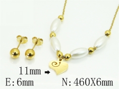 HY Wholesale Jewelry Set 316L Stainless Steel jewelry Set Fashion Jewelry-HY91S1865OS