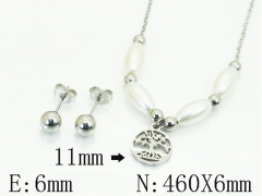 HY Wholesale Jewelry Set 316L Stainless Steel jewelry Set Fashion Jewelry-HY91S1853MD