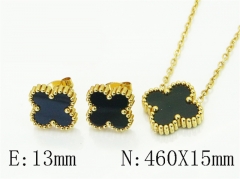 HY Wholesale Jewelry Set 316L Stainless Steel jewelry Set Fashion Jewelry-HY62S0634LR