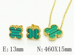 HY Wholesale Jewelry Set 316L Stainless Steel jewelry Set Fashion Jewelry-HY62S0638LF