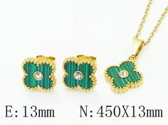 HY Wholesale Jewelry Set 316L Stainless Steel jewelry Set Fashion Jewelry-HY62S0632LT