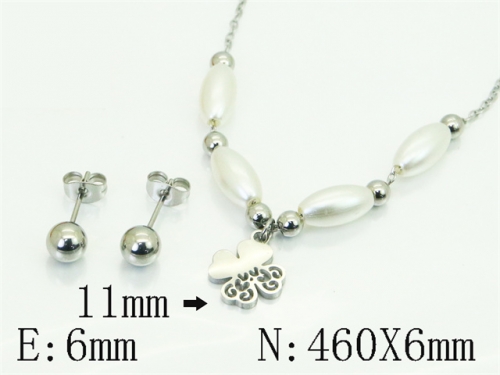 HY Wholesale Jewelry Set 316L Stainless Steel jewelry Set Fashion Jewelry-HY91S1846MR