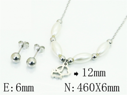 HY Wholesale Jewelry Set 316L Stainless Steel jewelry Set Fashion Jewelry-HY91S1843MQ