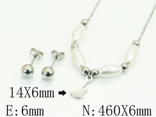 HY Wholesale Jewelry Set 316L Stainless Steel jewelry Set Fashion Jewelry-HY91S1854MZ