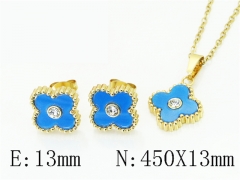 HY Wholesale Jewelry Set 316L Stainless Steel jewelry Set Fashion Jewelry-HY62S0631LY