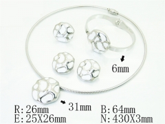 HY Wholesale Jewelry Set 316L Stainless Steel jewelry Set Fashion Jewelry-HY50S0764JXX