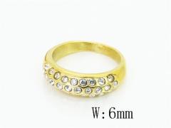 HY Wholesale Rings Jewelry Popular Stainless Steel 316L Rings-HY15R2952HCL