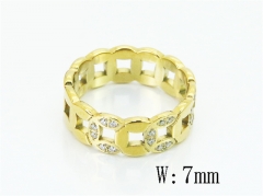 HY Wholesale Rings Jewelry Popular Stainless Steel 316L Rings-HY14R0805HHX