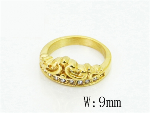 HY Wholesale Rings Jewelry Popular Stainless Steel 316L Rings-HY15R2950PL