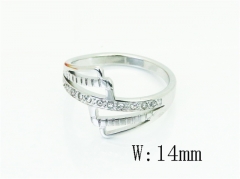 HY Wholesale Rings Jewelry Popular Stainless Steel 316L Rings-HY19R1531PV