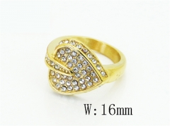 HY Wholesale Rings Jewelry Popular Stainless Steel 316L Rings-HY15R2942HHL