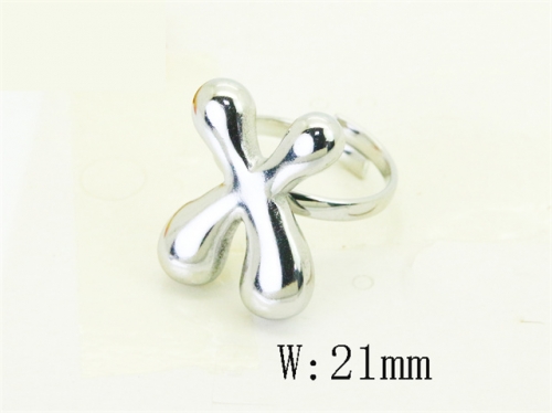 HY Wholesale Rings Jewelry Popular Stainless Steel 316L Rings-HY70R0148XIL