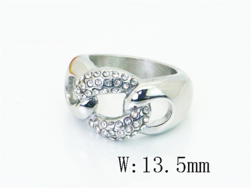 HY Wholesale Rings Jewelry Popular Stainless Steel 316L Rings-HY15R2931PL