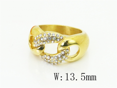 HY Wholesale Rings Jewelry Popular Stainless Steel 316L Rings-HY15R2932HCL