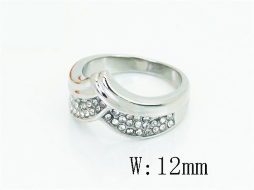 HY Wholesale Rings Jewelry Popular Stainless Steel 316L Rings-HY15R2937SPL