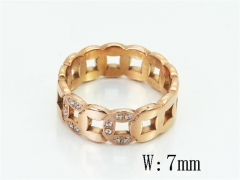 HY Wholesale Rings Jewelry Popular Stainless Steel 316L Rings-HY14R0806HHC