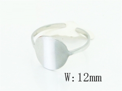 HY Wholesale Rings Jewelry Popular Stainless Steel 316L Rings-HY51R0602KZ