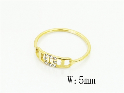 HY Wholesale Rings Jewelry Popular Stainless Steel 316L Rings-HY19R1577PX