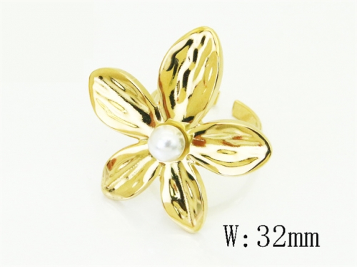 HY Wholesale Rings Jewelry Popular Stainless Steel 316L Rings-HY80R0114XLL