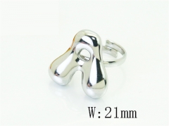 HY Wholesale Rings Jewelry Popular Stainless Steel 316L Rings-HY70R0133AIL