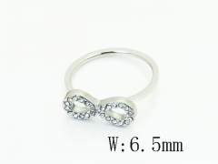 HY Wholesale Rings Jewelry Popular Stainless Steel 316L Rings-HY19R1537OC