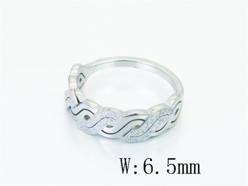 HY Wholesale Rings Jewelry Popular Stainless Steel 316L Rings-HY19R1490OS